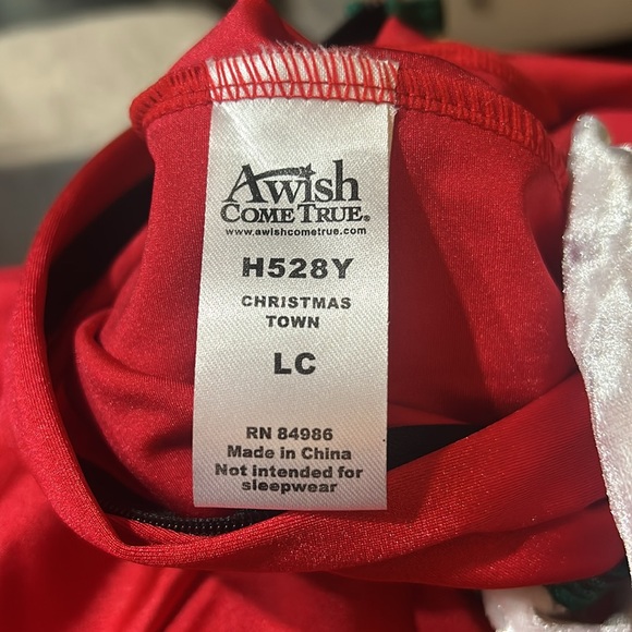 A Wish Come True style H528Y “Christmas Town”size LC. Holidays, Santa Baby Dress - Picture 4 of 8